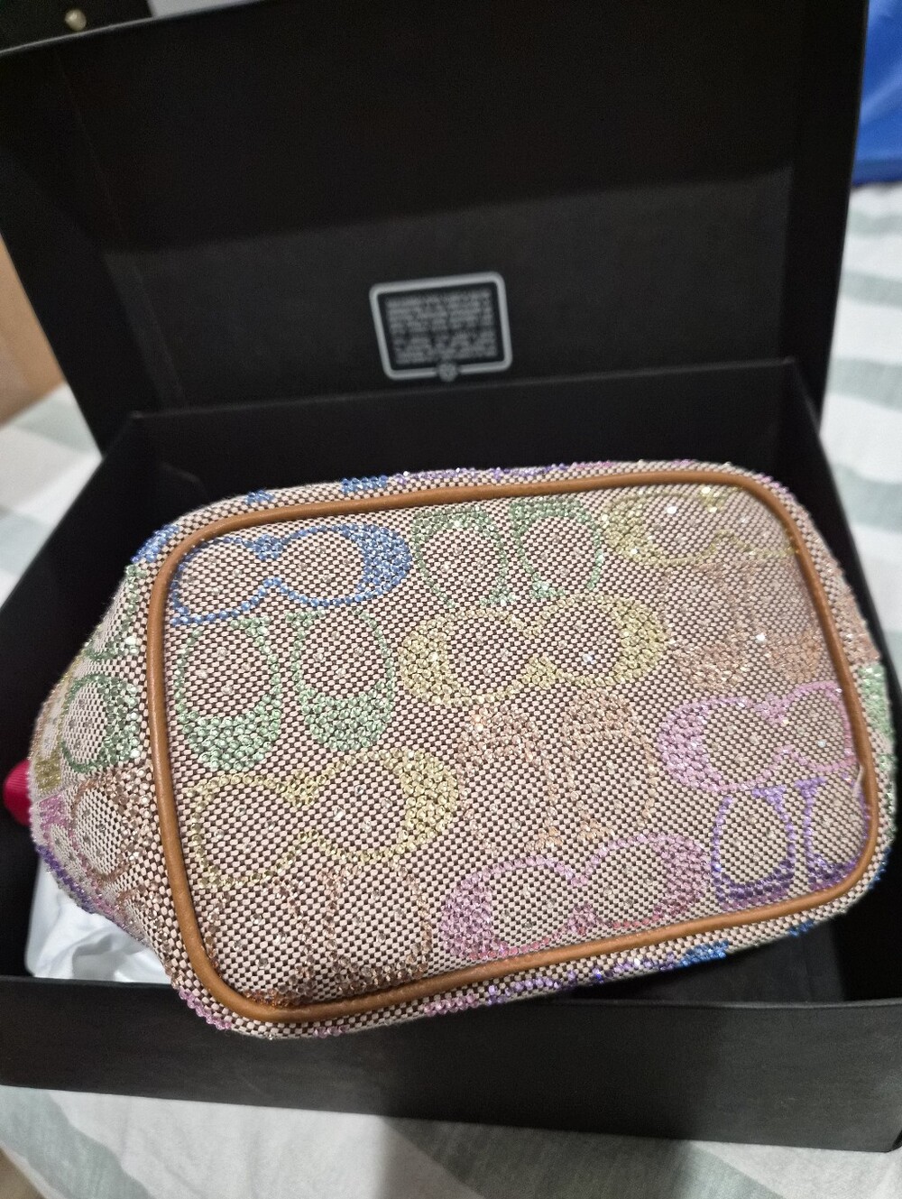 Coach Candy Kisslock Frame Bag NWT - Picture 7 of 8